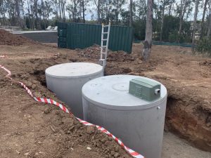 Concrete septic tanks